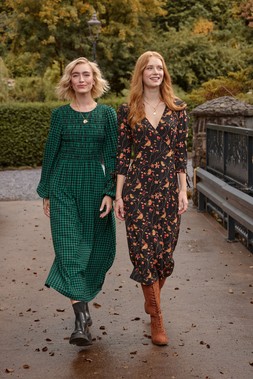 WF391A Gigi Gingham Dress £50 WF397A Radiant Robin Jersey Dress £49 ML127A Ride Of Your Life Leather Jacket £250 JA799A Cool And Creative Parka Coat £110