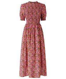 WF429A Joe Browns Jasmine Shirred Bodice Dress £50