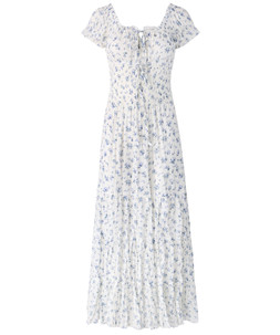 WF448A Joe Browns Joe's Favourite Floral Crinkle Cotton Dress £60