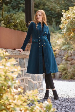 WJ766A Marvellous Military Moleskin Coat £120