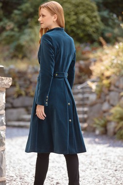 WJ766A Marvellous Military Moleskin Coat £120
