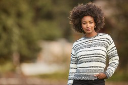 WK862A Mono Magic Fringed Jumper Mono £45 072