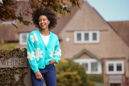 WK875A Winter Florals Cardigan £55