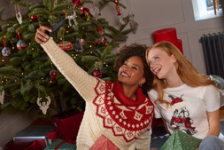 WU285A Fun And Festive Embroidered Bunny Tee £26 WK882A Robyn Cosy Roll Neck Jumper £50