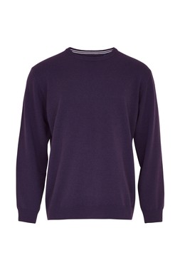 FI4885 TK Maxx-men-purple jumper-RRP &euro;160.00-New price &euro;74.99-5596