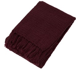 TK burgundyknitthrow &euro;34.99