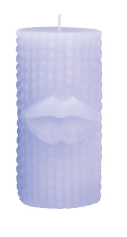 TK dining palepurplecandlewithlips &euro;3.99