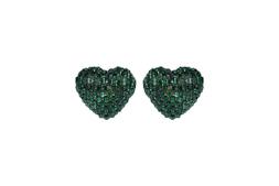 TK Maxx - Green Heart Shaped Earrings - &euro;10.99 (RRP &euro;39.99)