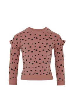 TK Maxx - Kids - Pink Jumper with Black Dots - &euro;10.99 (RRP &euro;22.99)