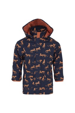 TK Maxx - Kids - Waterproof Blue Coat with Orange Tigers - &euro;24.99 (RRP &euro;74.99)