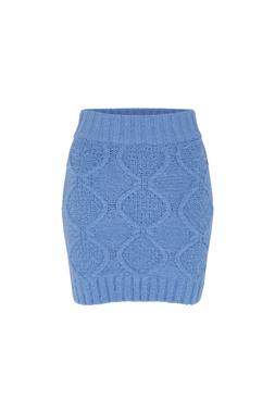 TK Maxx - Women - Blue Knitted Skirt - &euro;12.99 (RRP &euro;36.99)