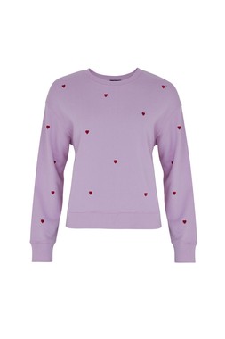 TK Maxx - Women - Pink Jumper with Hearts - &euro;74.99 (RRP &euro;199.99)