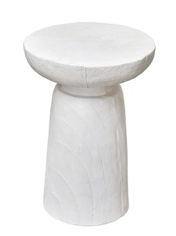 TK minimalist whiteroundsidetable &euro;46.99