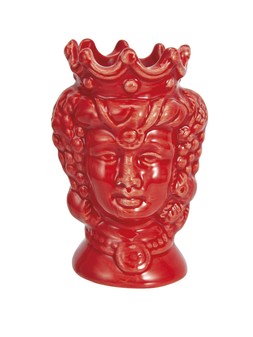 xmasdecs ceramicredheadwithcrown &euro;10.99