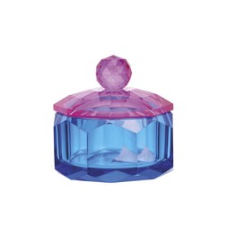 xmasdecs multicolouredcutglassliddeddish &euro;12.99