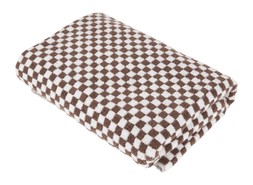 TK Maxx Brown checkered towel €12.99