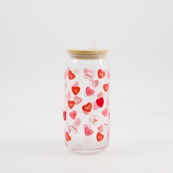 TK MAXX Clear-glass-convo-heart-tumbler - €8.99