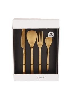 TK Maxx Gold cutlery set €54.99
