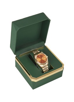 TK Maxx Gold & orange watch €19.99