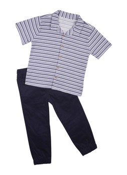 TK Maxx Kids Blue polo shirt & trousers set €12.99