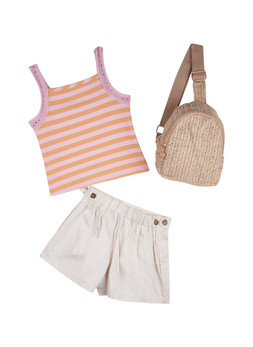 TK Maxx Kids Orange stripes top set €12.99