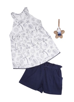 TK Maxx Kids Summer dress & blue short set €16.99