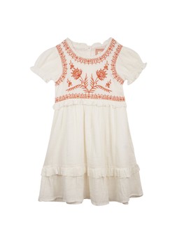 TK Maxx Kids White & orange dress €19.99