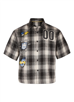 TK Maxx Men black & white flannel shirt €19.99