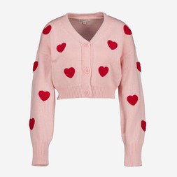 TK MAXX Pink valentines heart cardigan €26.99