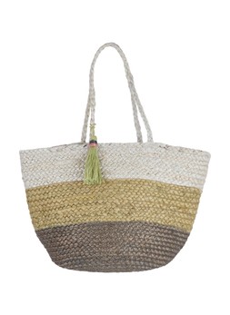 TK Maxx Straw green beach bag €34.99