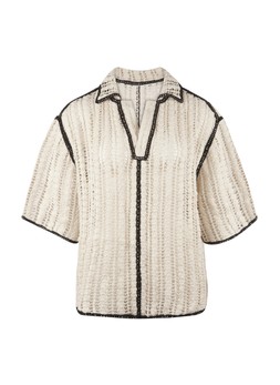TK Maxx Women Black & white crochet top €16.99