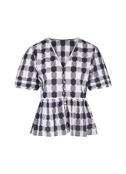 TK Maxx Women blue gingham top €26.99 ( RRP €89.99)