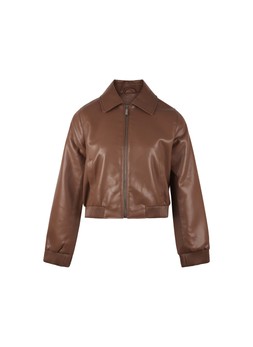 TK Maxx Women Brown leather jacket €99.99