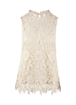 TK Maxx Women Cream crochet top €12.99