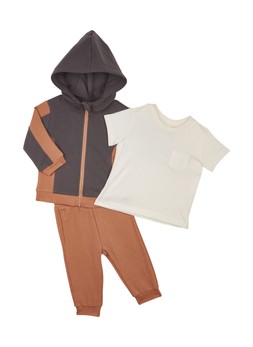 TK Maxx Kids orange & grey set €16.99