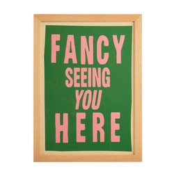 beauty fancyseeingyouhereframedprint €27.99