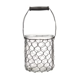 beetlejuice glasscandleholderwithblacknet €5.99
