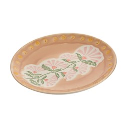 colourful floralcreamplate €5.49