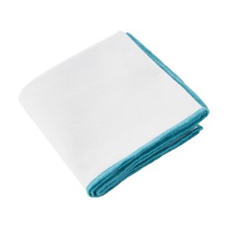 colourful whitenapkinwithbluetrimsetof4 €3.99