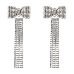 Diamante bow earings €13.99