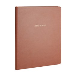 diyw brownleatherA4journal €11.99