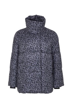FI5014 TK Maxx - Women - grey leopard print puffer jacket - €74.99 ( RRP €239.00) 18068