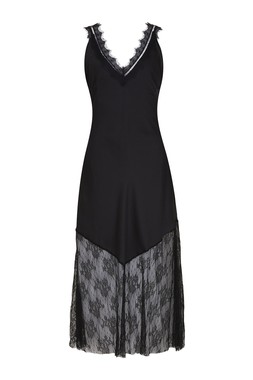 FI5021 TK Maxx Women black satin dress €27.99 ( RRP €100.00) 18936
