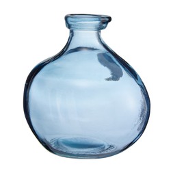 folkelore blueglassbaloonvase €9.99