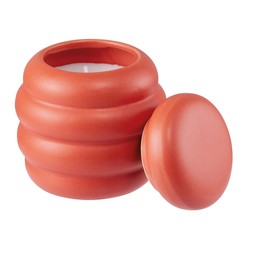 Gifting Digitopia ribbed Orange candle with lid €17.99