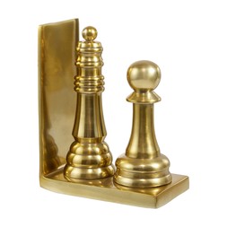 goldchesspiecebookend €36.99