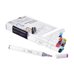 Home Office Retro Futurism 12pcs Dual Tipart Markers €12.99
