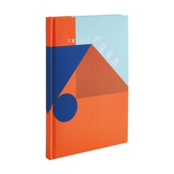 Home Office Retro Futurism orange & blue Diary €12.99