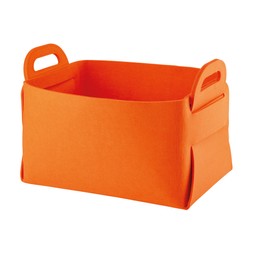 Home Office Retro Futurism orange Felt Basket €17.99 RRP 44.99