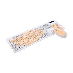 Home Office Retro Futurism wireless Keyboard With Mouse €39.99